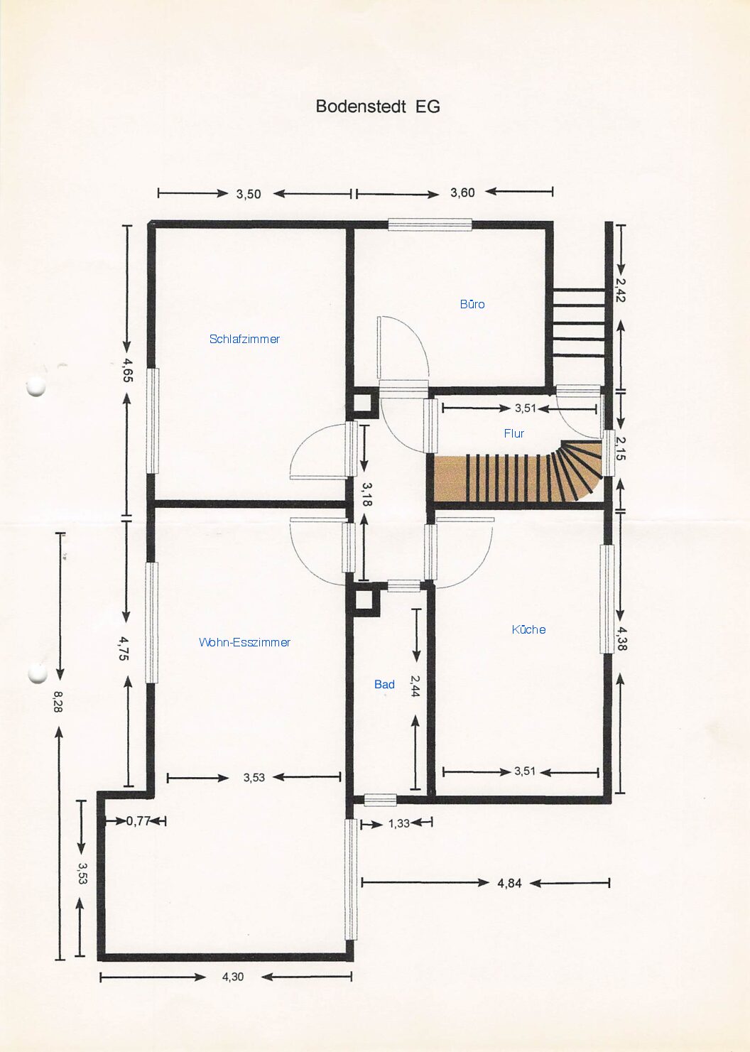 Grundriss Erdgeschoss