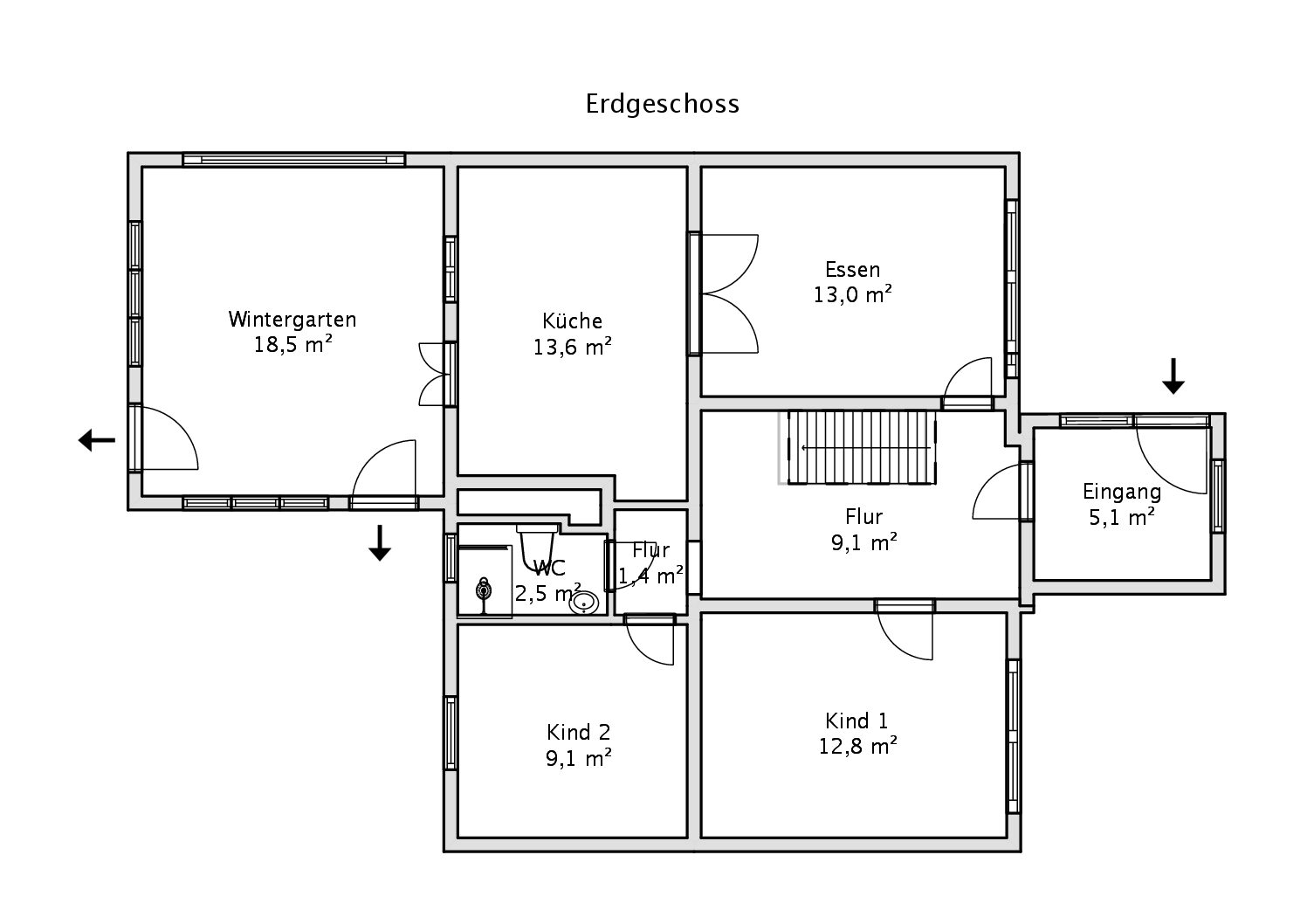Grundriss EG