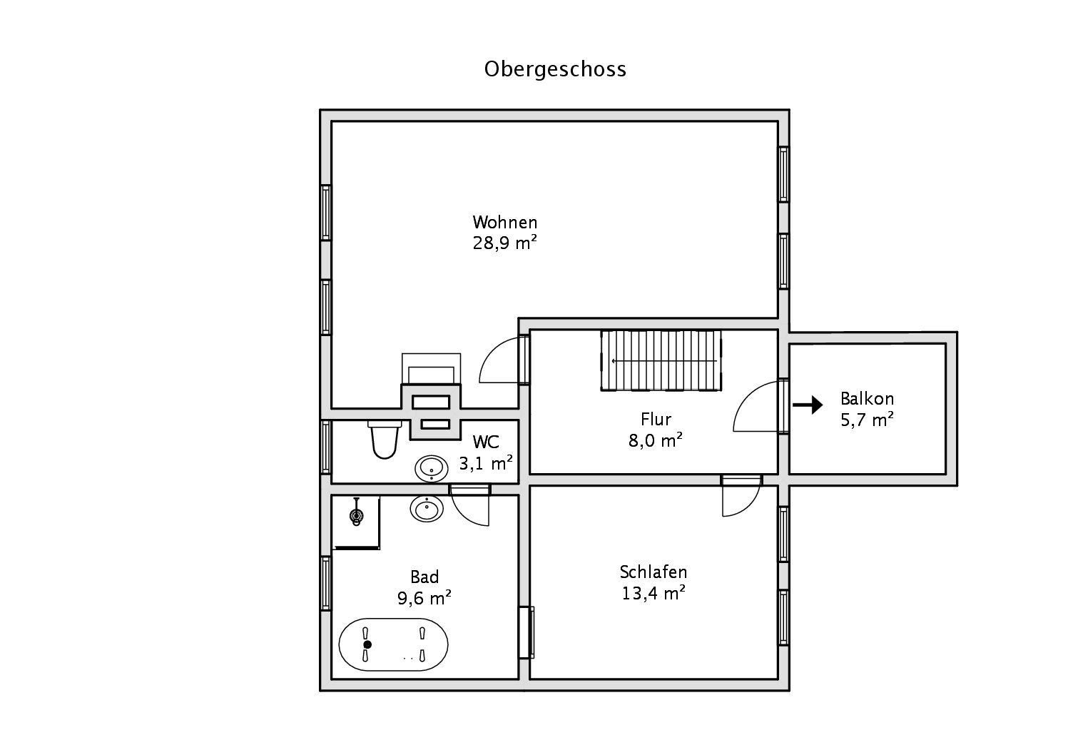 Grundriss OG
