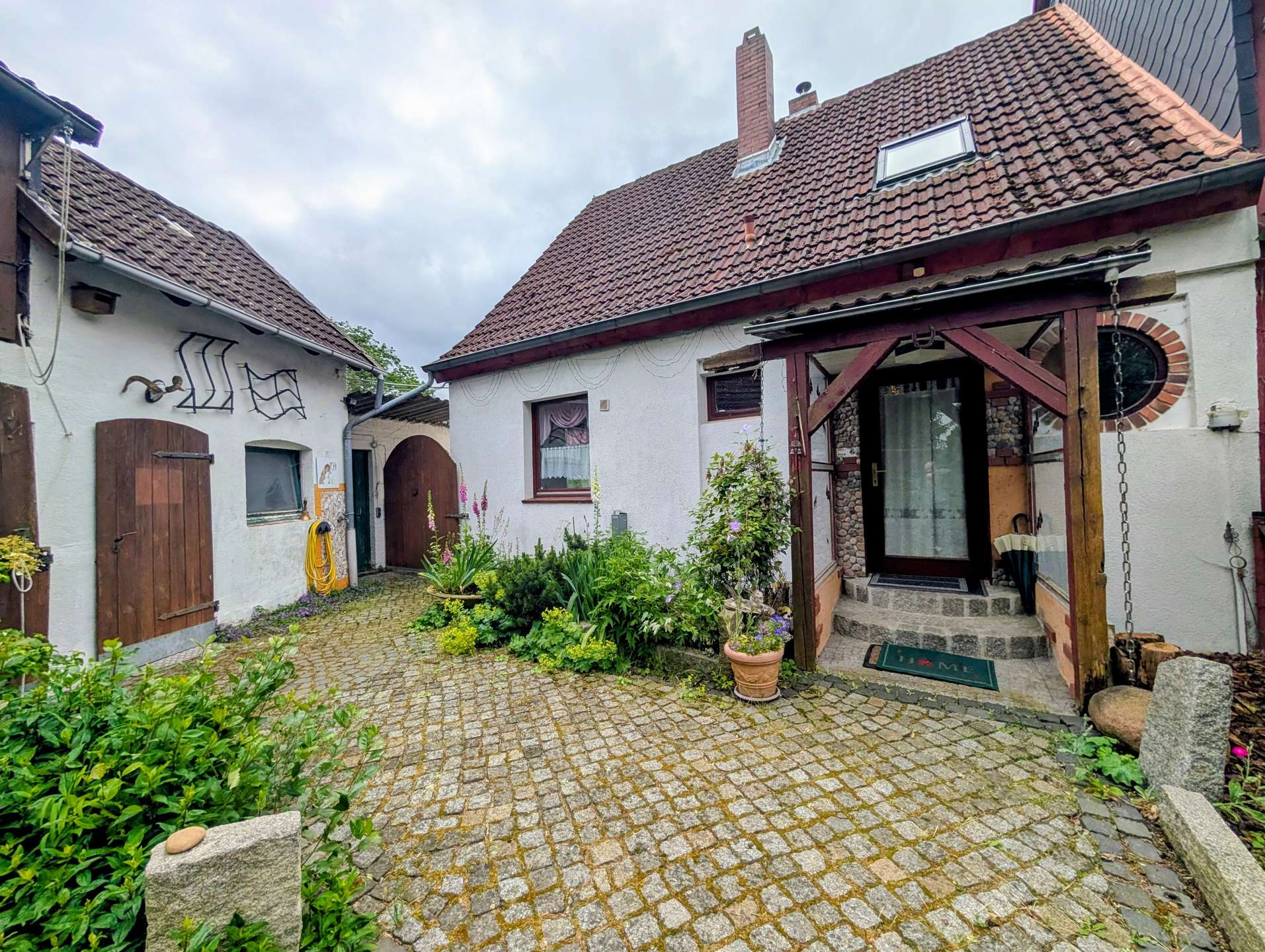 Vorgarten Hauseingang