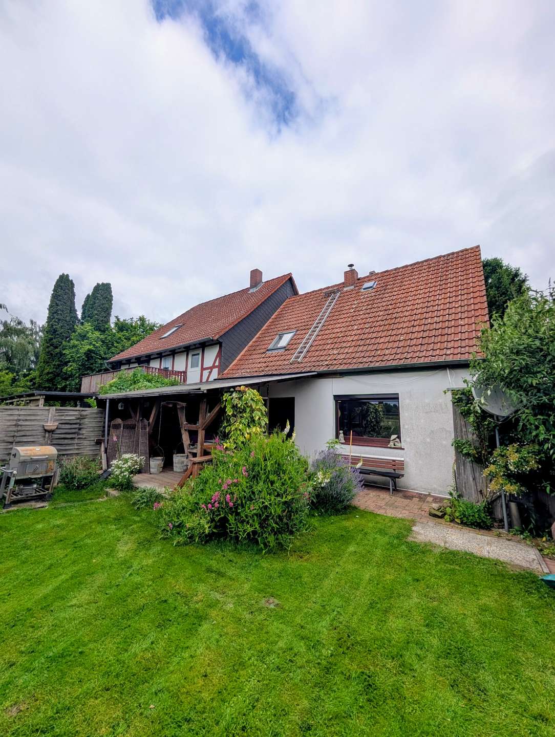 Hausansicht Terrasse