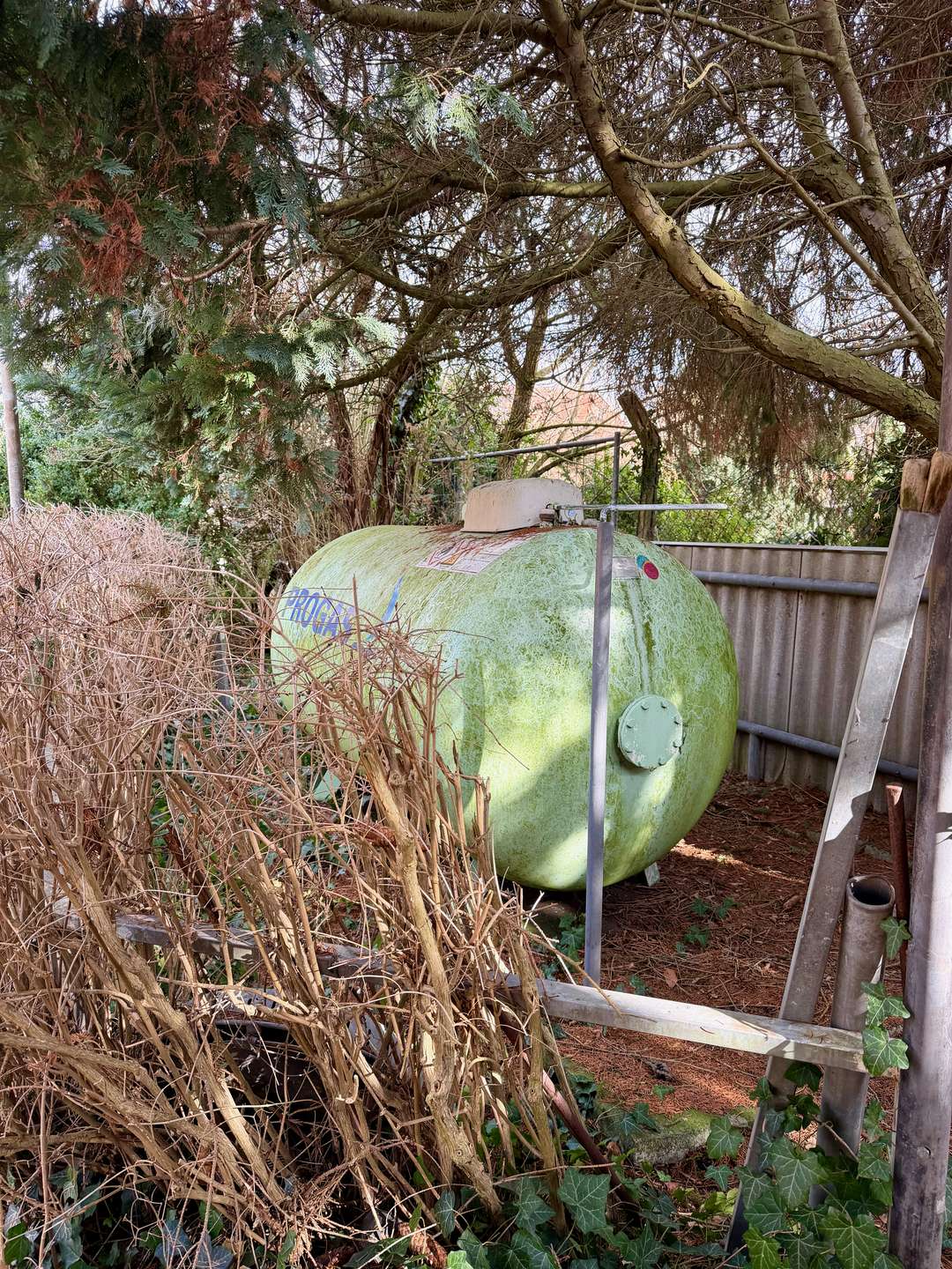 Vorgarten Gas